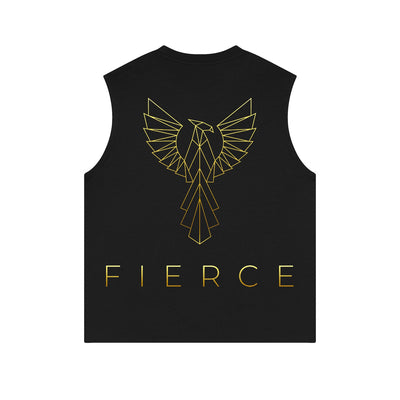 Fierce Phoenix Men's CrossFit Cotton Singlet