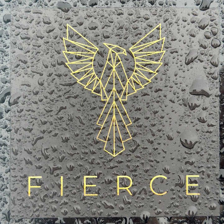 Fierce Phoenix Logo Sticker