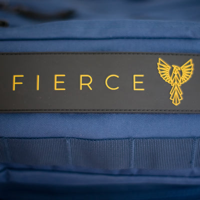 Fierce Phoenix Large Rectangular Rubber Patch&nbsp;