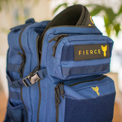 Fierce Phoenix Large Rectangular Rubber Patch&nbsp;