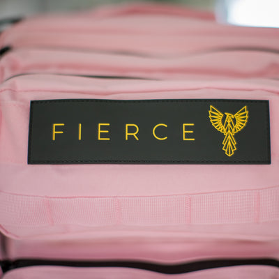 Fierce Phoenix Tactical CrossFit Backpack – Strong Like a Girl in Blush Ember - Limited Edition