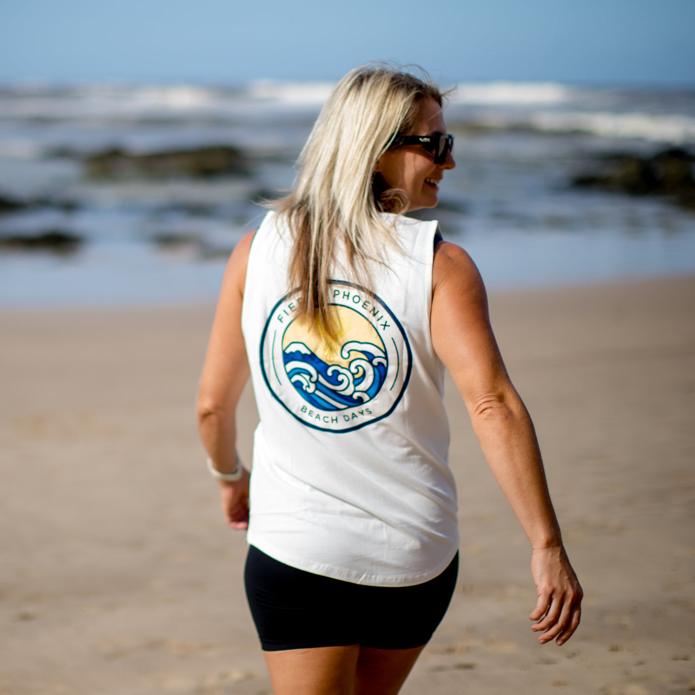Fierce Phoenix Beach Days Singlet