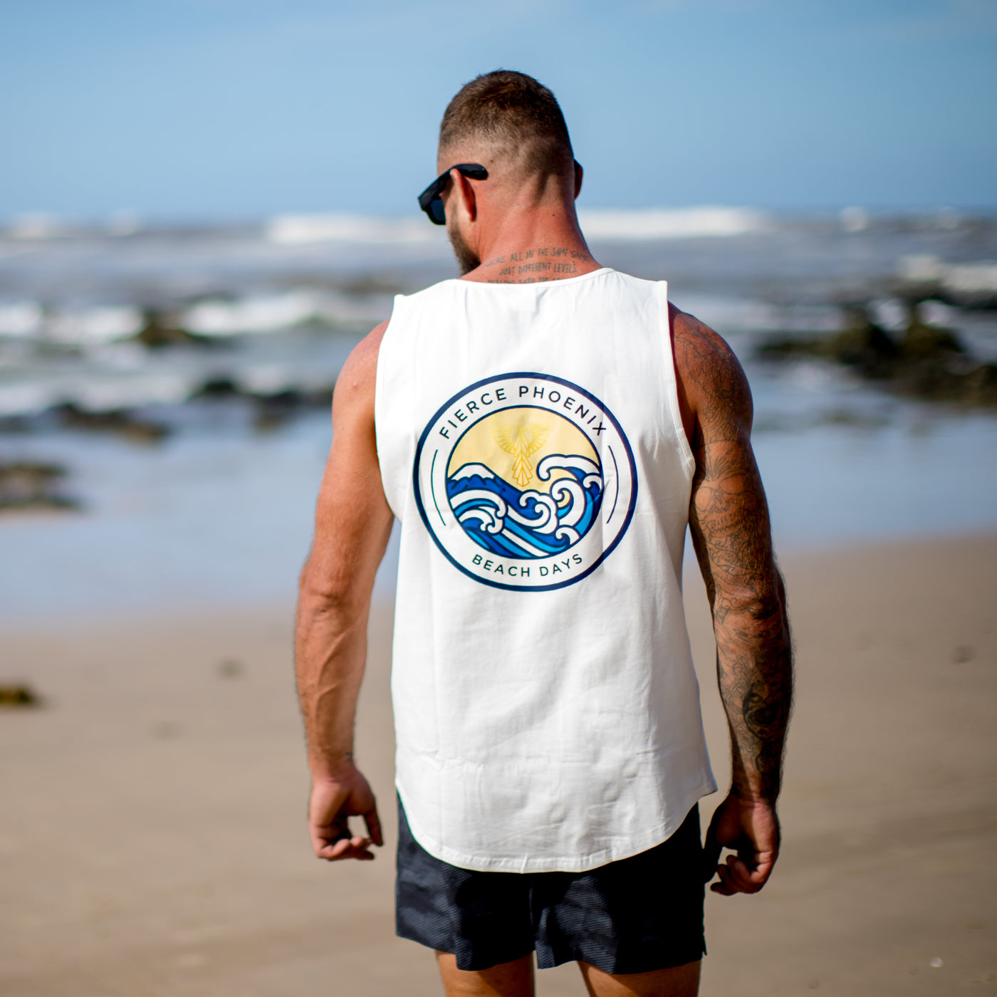 Fierce Phoenix Beach Days Singlet