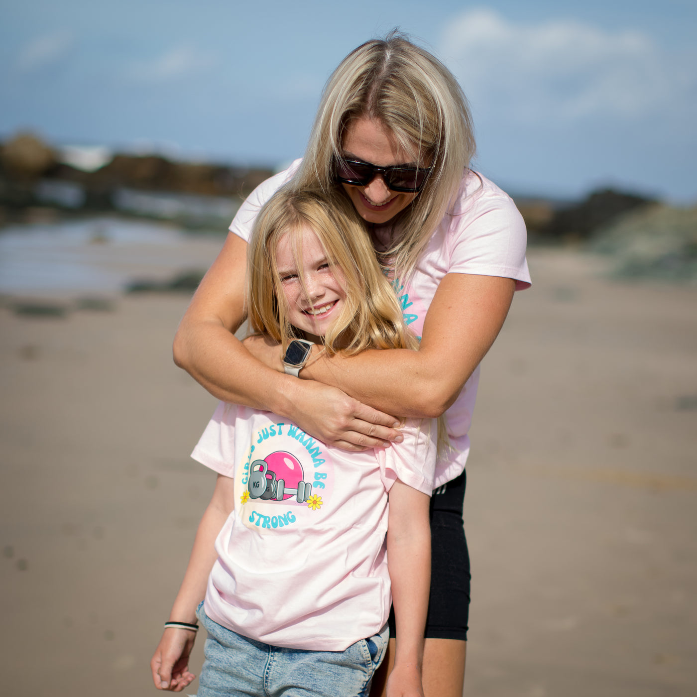 Girls Just Want to Be Strong – Kids Tee