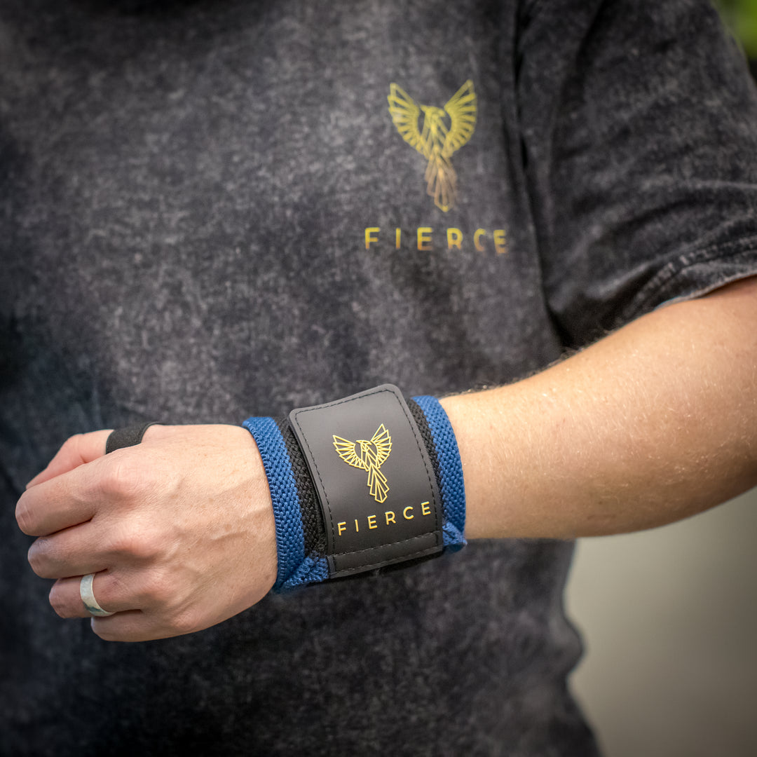 Wrist Wraps – Fierce Support for Heavy Lifting