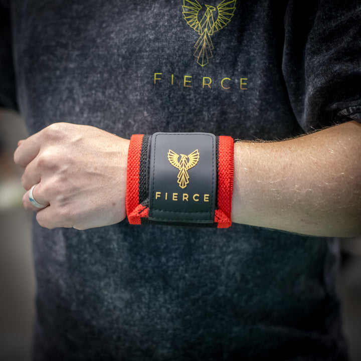 Wrist Wraps – Fierce Support for Heavy Lifting