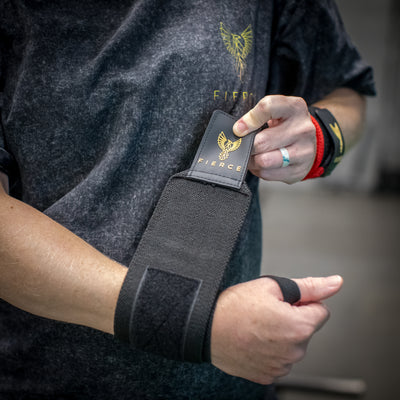 Wrist Wraps – Fierce Support for Heavy Lifting