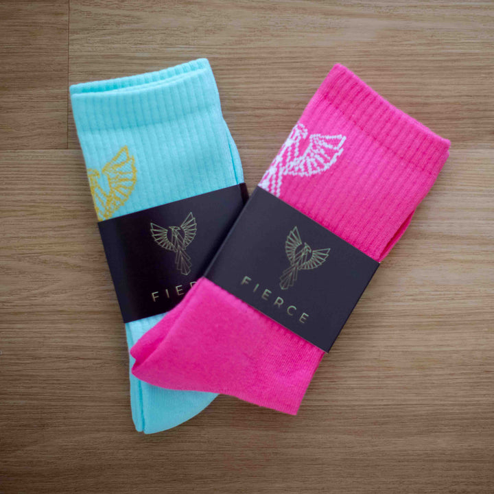 Mint crew socks