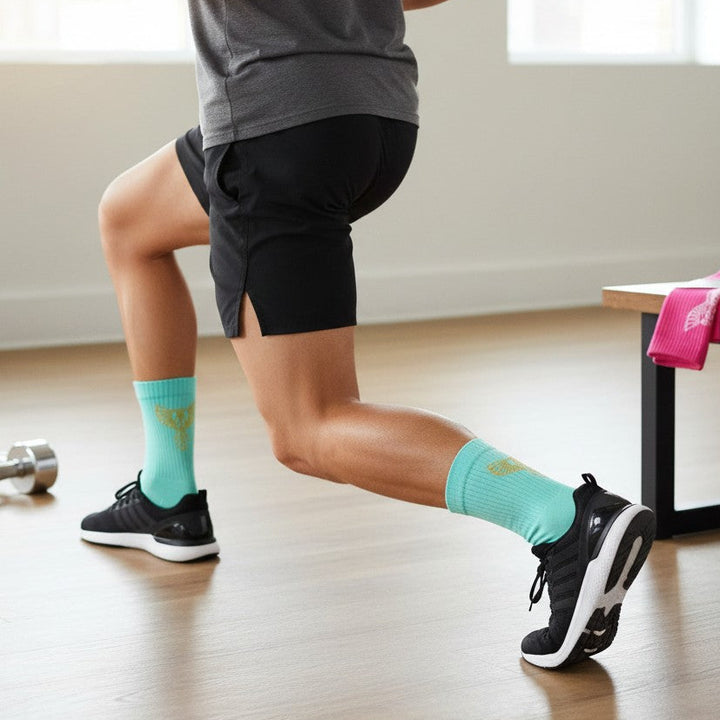 Mint crew socks