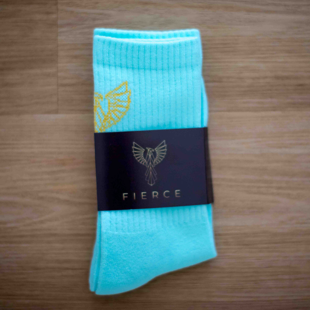 Mint crew socks