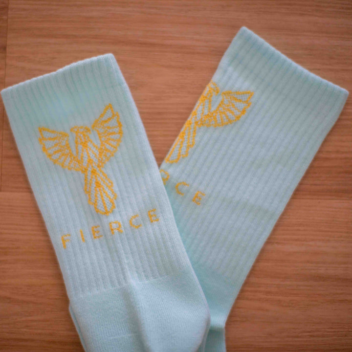 Mint crew socks