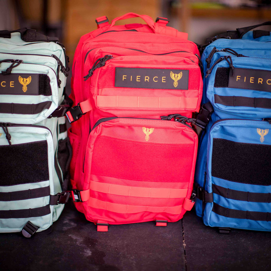 Fierce Phoenix Tactical CrossFit Backpack – Electric Peacock - Limited Edition