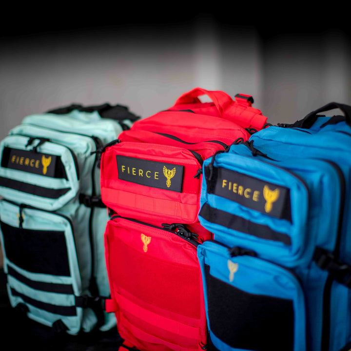 Fierce Phoenix Tactical CrossFit Backpack – Electric Peacock - Limited Edition