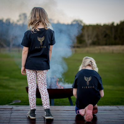 Strong Like a Girl Kids 100% cotton tee