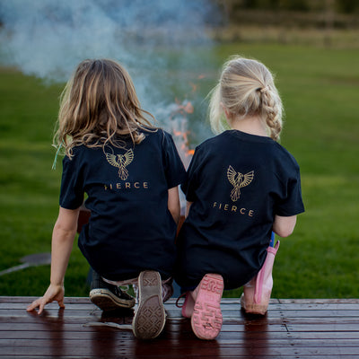 Strong Like a Girl Kids 100% cotton tee