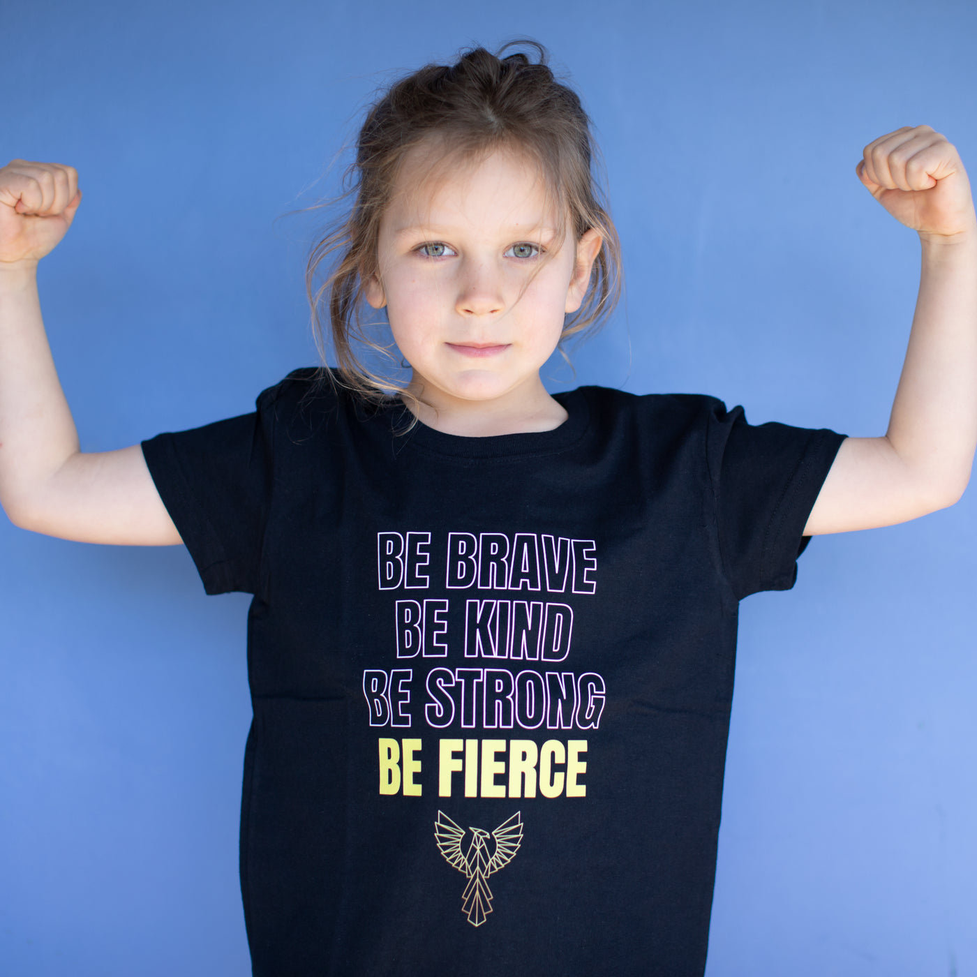 Be Fierce Kids 100% Cotton T-Shirt