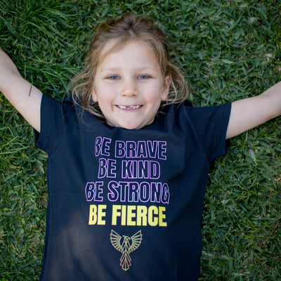 Be Fierce Kids 100% Cotton T-Shirt