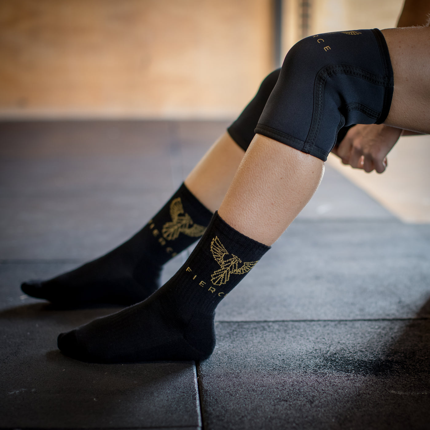Fierce Phoenix CrossFit Crew Socks