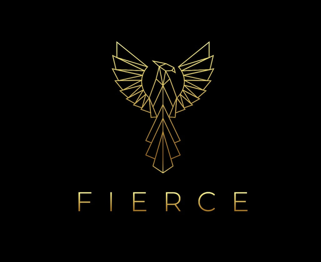 Fierce Phoenix Logo Sticker