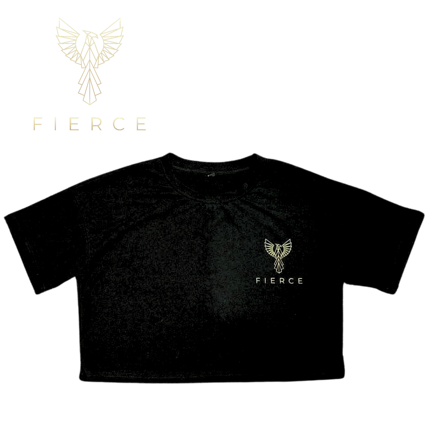Fierce Phoenix Logo Kid's Crop T-Shirt